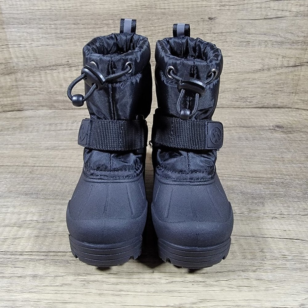Northside 3M Thinsulate Kids Black Snow Boots WaterProof Size 5 200g - Picture 2 of 7